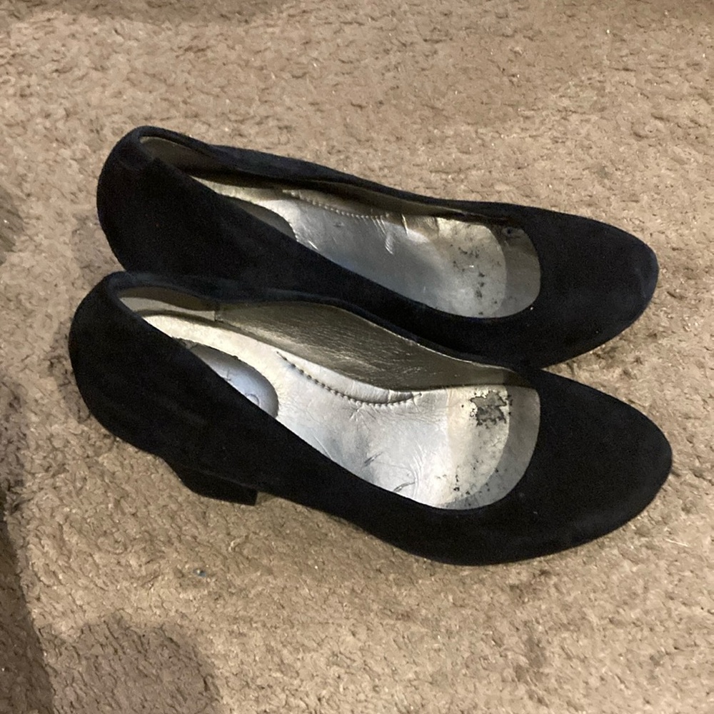 Black high heels